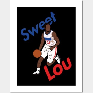 Lou Williams Sweet Lou - Los Angeles Clippers NBA Posters and Art